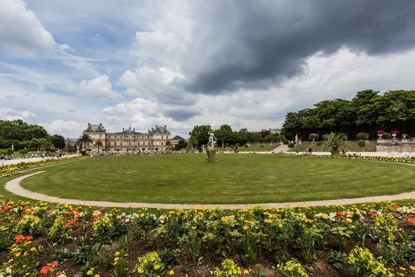 Palazzo Giardini Del Lussemburgo Parigi — Foto Stock