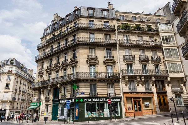 Intersección Rue Gay Lussac Rue Royer Collard París — Foto de Stock