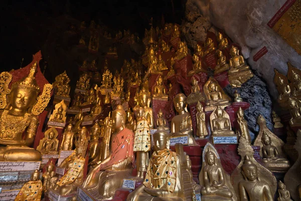 Buddhas Pindaya Caves Shan State Myanmar — Stock Photo, Image
