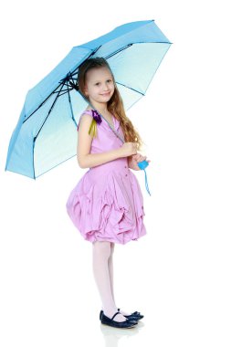 Güzel küçük kız 5-6 yıl.