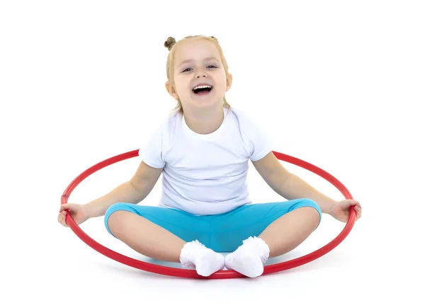 Schöne Kleine Mädchen Lachen Das Konzept Einer Glücklichen Kindheit Emotionen — Stockfoto