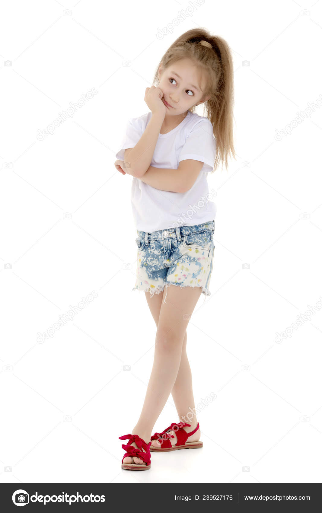 childrens white shorts