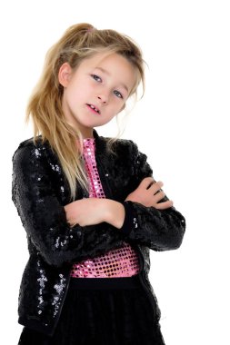 Küçük kız düşündüğü.