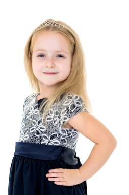 Küçük bir kızın portresi..