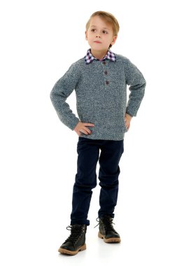 Yakışıklı çocuğu tam büyüme