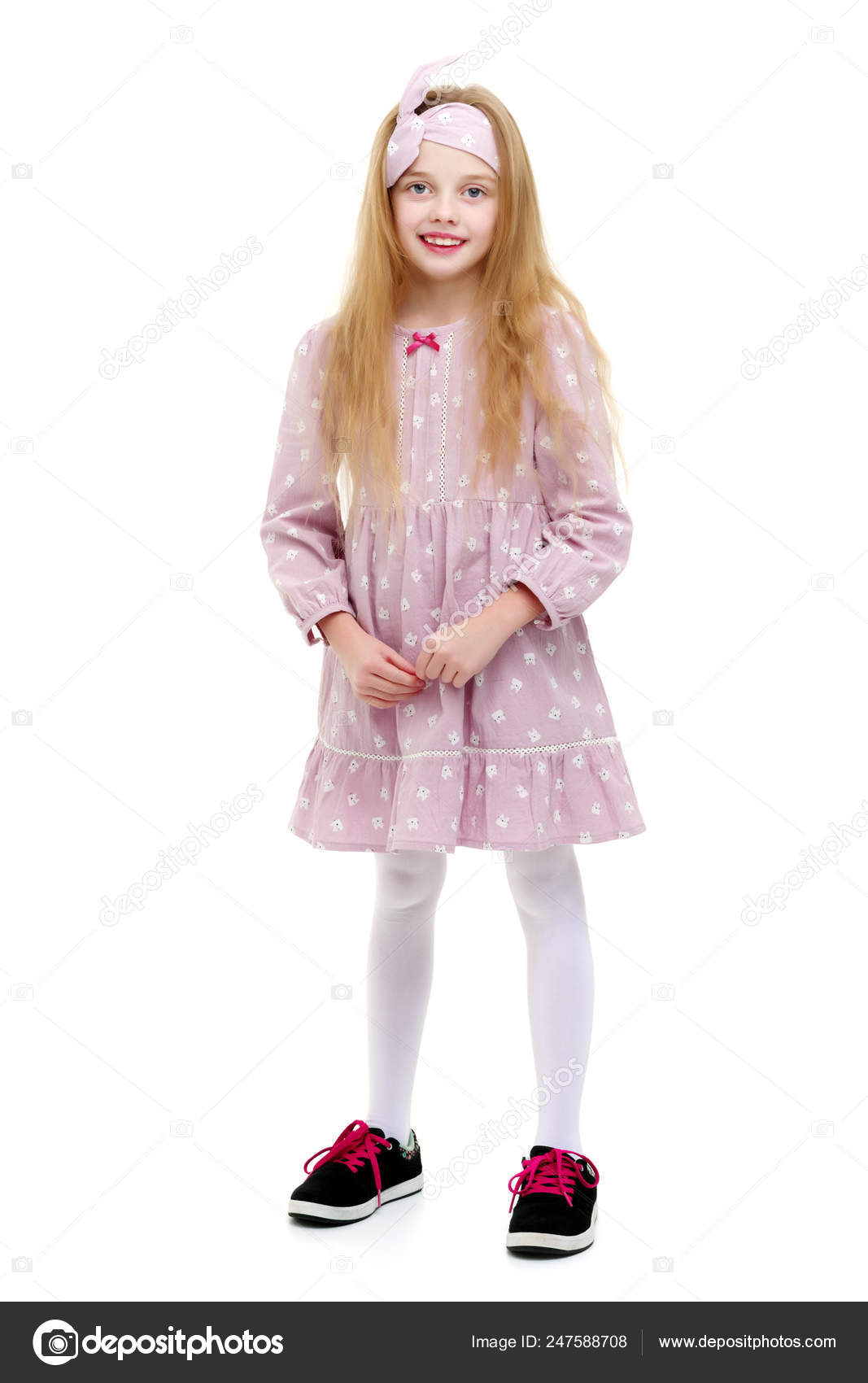 Beautiful little girl — Stock Photo © lotosfoto1 #247588708