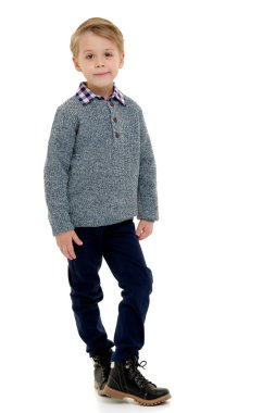 Yakışıklı çocuğu tam büyüme