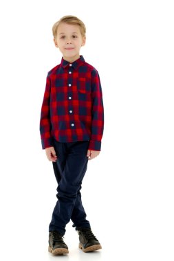 Yakışıklı çocuğu tam büyüme