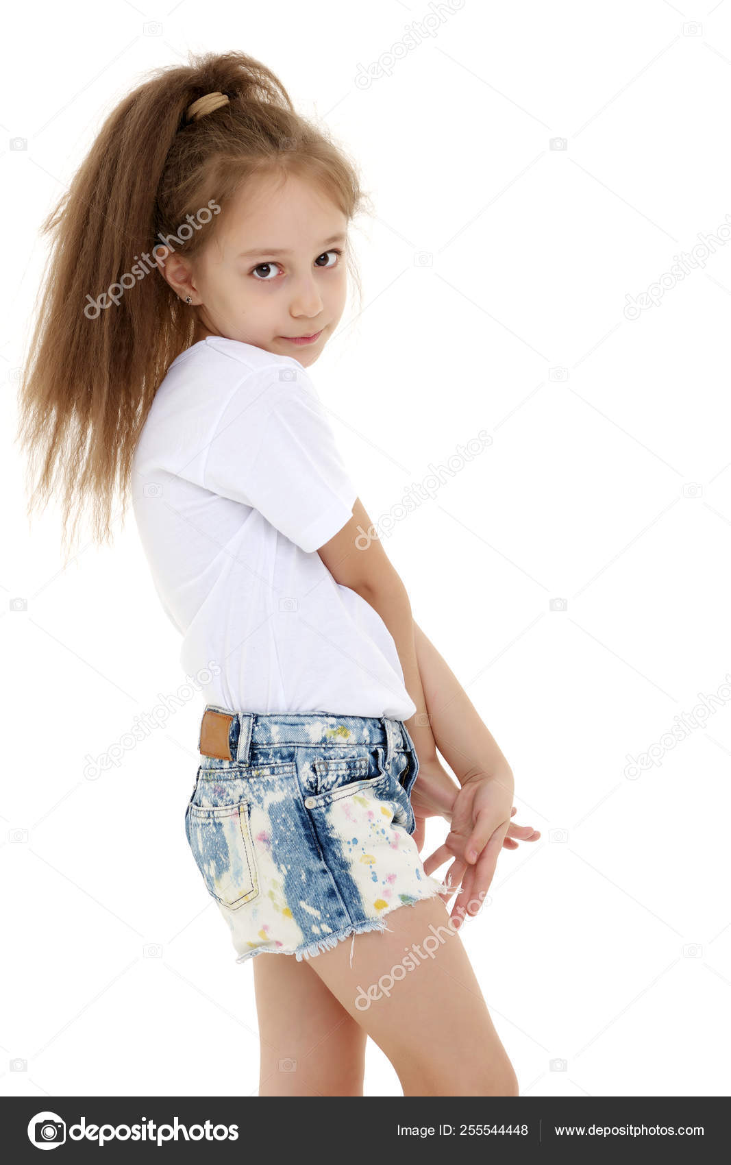 Little white deals shorts