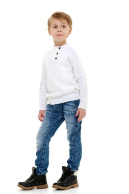 Yakışıklı çocuğu tam büyüme