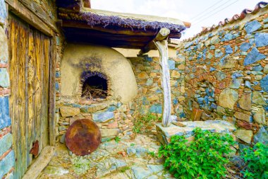 Antik Taş Duvar Doğal Taşlardan Yapılmış, Eski Masonluk