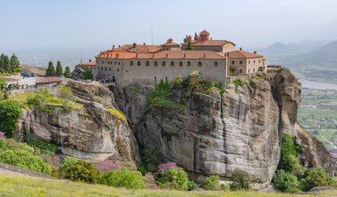 Agiou Stephanou (aziz Stephen) Manastırı, Meteora, Yunanistan.