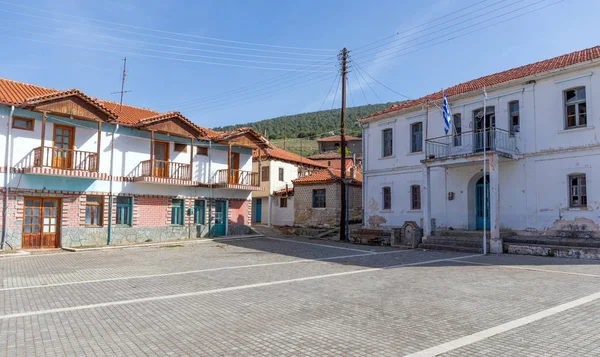 Rybářská Vesnice Psarades Prespanském Jezeře Makedonie Řecko — Stock fotografie