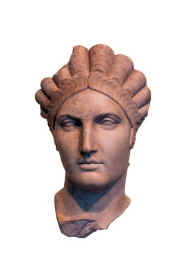 Salonia Matidia, mother of Vibia Sabina, wife of Roman emperor Hadrian. clipart
