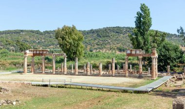 Attica Brauron'daki Artemis Tapınağı, Yunanistan.