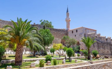 Çeşme'deki Osmanlı kalesi, Türkiye.