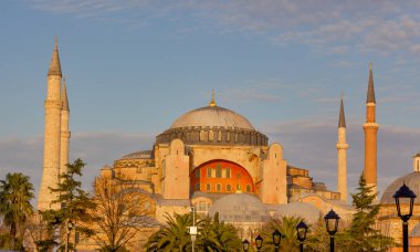 Ayasofya ünlü Bizans katedrali artık bir müze, İstanbul, Türkiye.