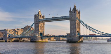 Londra 'daki Tower Bridge, Birleşik Krallık.