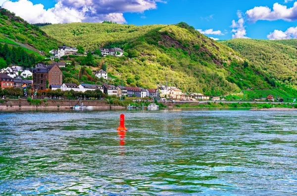 Puri Pfalzgrafenstein Puri Zoll Rhine Kaub Rhineland Palatinate Jerman Eropa — Stok Foto