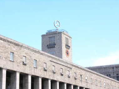 Stuttgart 21 Protesto Kampı Stuttgart ana istasyonu ve Almanya'da şantiye ile fotoğraflandı 2011.09.29