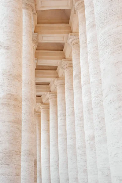 Antique marble columns in Vatican, Rome