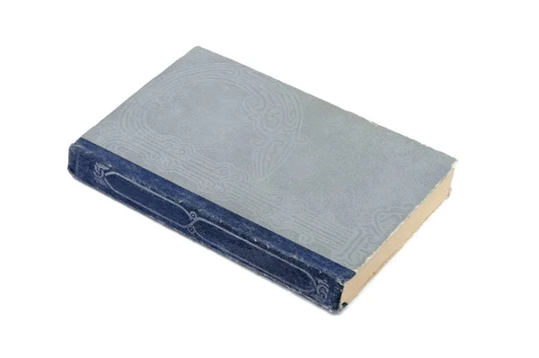 Beyaz bir arka plan üzerinde Vintage kitap. Önden görünüm.