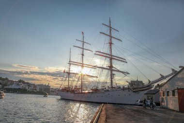 Norveç, Unesco Dünya Mirası'tekne ile ünlü Bergen Limanı