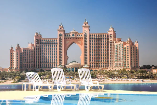 Atlantis Luxury Palm Hotel Dubai United Arab Emirates — Stock Photo, Image