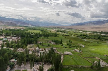 Gompa Spituk, Jammu ve Keşmir, Hindistan önünde
