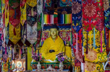 Spituk Manastırı, Jammu ve Keşmir, Hindistan içinde.