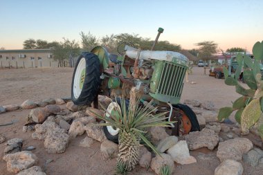 Namib Çölü Ocak 2018 yılında çekilen eski paslı arabalar