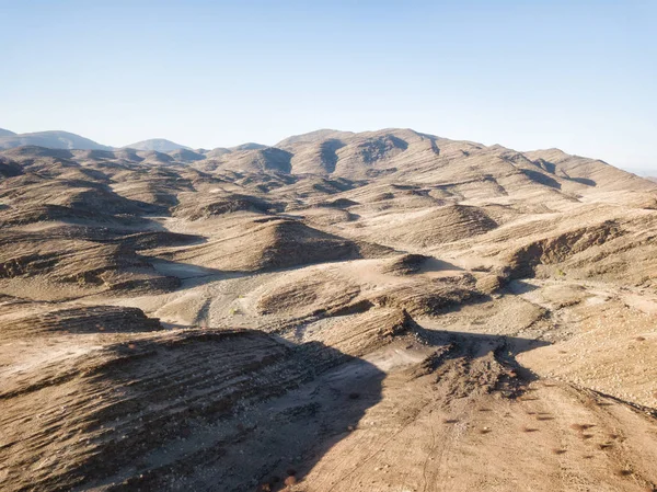 Çöl kumulları Güney Ocak 2018 yılında alınan Namibya