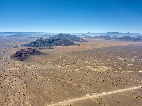 Pustynia Sand Dunes Południowej Namibii Stycznia 2018 — Zdjęcie stockowe