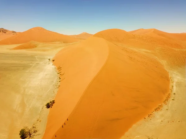 Pustynia Sand Dunes Południowej Namibii Stycznia 2018 — Zdjęcie stockowe