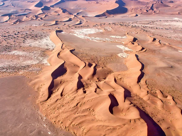 Çöl Kumulları Güney Ocak 2018 Yılında Alınan Namibya — Stok fotoğraf