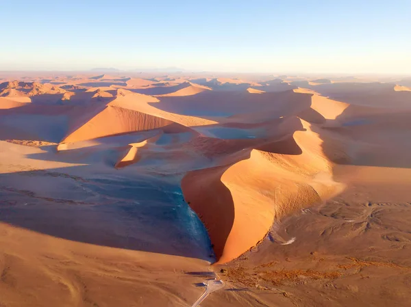 Desert Sand Dunes Zuidelijke Namibië Genomen Januari 2018 — Stockfoto