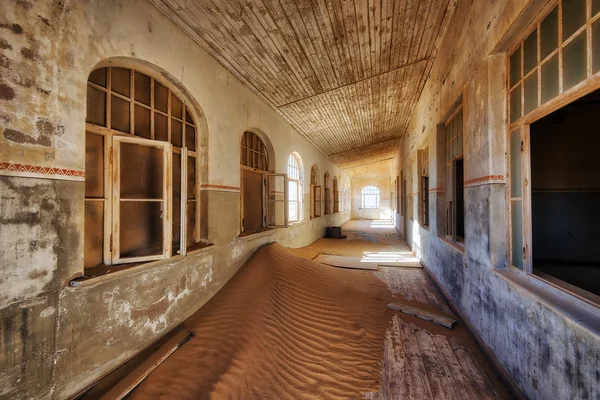 Kolmanskop terk edilmiş Diamond Mine Güney Ocak 2018 yılında alınan Namibya