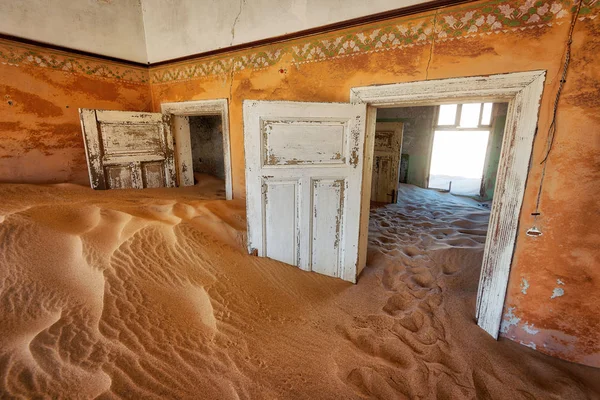 Kolmanskop Deserted Diamond Mine in Southern Namibia taken in January 2018