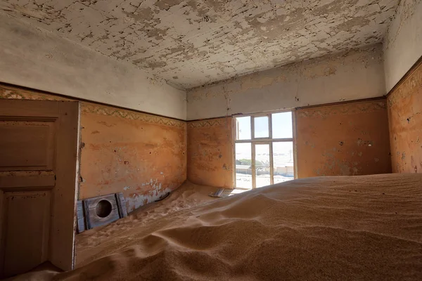 Kolmanskop Öde Diamond Mine Södra Namibia Tagit Januari 2018 — Stockfoto