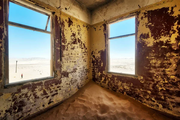 Kolmanskop Deserted Diamond Mine Southern Namibia Taken January 2018 — Stock Photo, Image