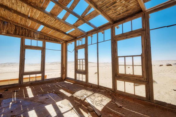 Mine Diamant Déserte Kolmanskop Dans Sud Namibie Prise Janvier 2018 — Photo