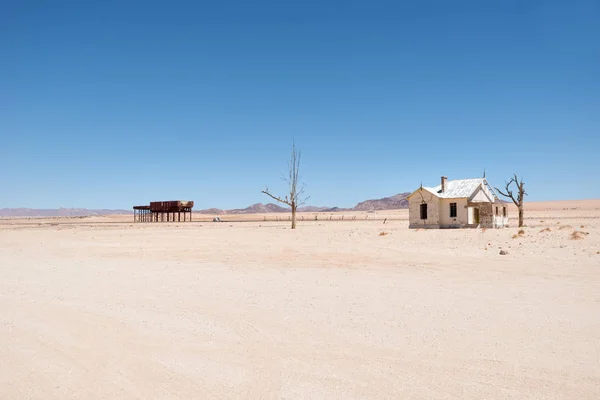 Einsames Haus Der Namib Wüste Aufgenommen Januar 2018 — Stockfoto