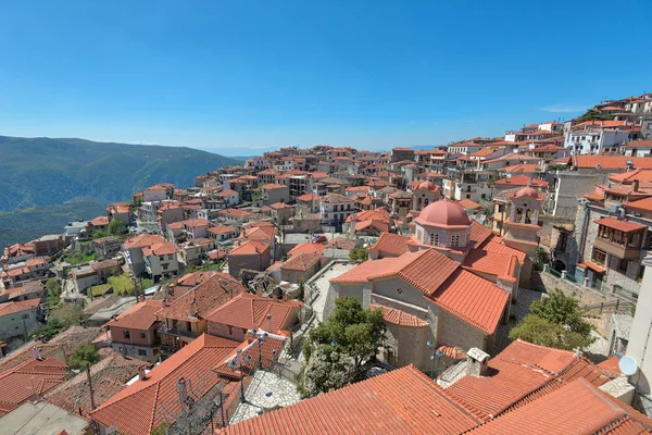 Arachova Sul Grécia Tomadas Abril 2018 — Fotografia de Stock