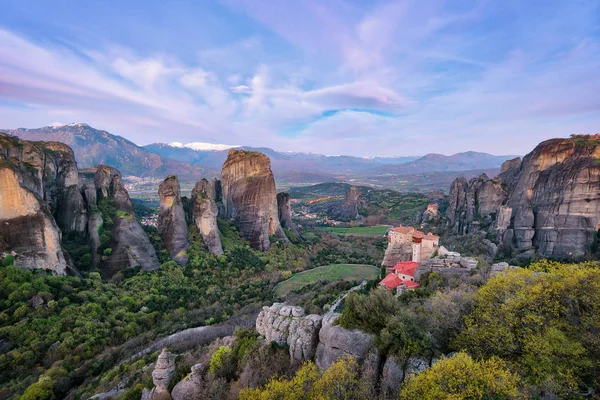 Kloster Meteora Nordgriechenland Frühjahr 2018 — Stockfoto