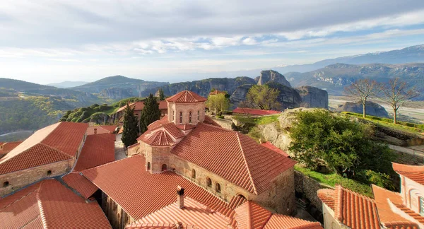 Kloster Meteora Nordgriechenland Frühjahr 2018 — Stockfoto