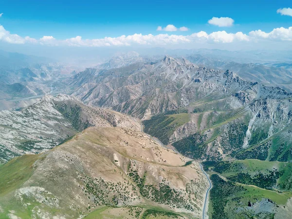 Taldyk Mountain Pass Kirgistanie Sierpniu 2018 — Zdjęcie stockowe