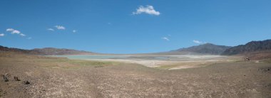 Güney Doğu Kazakistan Ağustos hdr içinde alınan 2018 yılında alınan gölde Bartogay