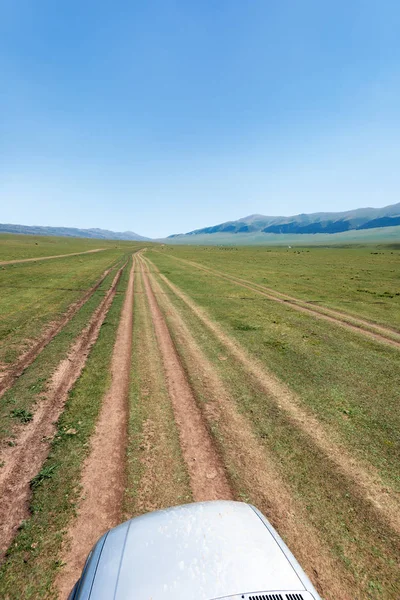 Ağustos Hdr Içinde Alınan 2018 Yılında Alınan Almaty Kazakistan Doğusunda — Stok fotoğraf