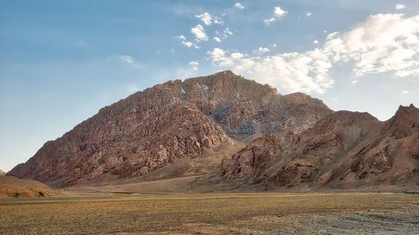 Long Pamir Highway M41 Prise Tadjikistan Août 2018 Prise Hdr — Photo