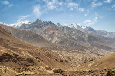 Koridorda Vahan Tacikistan Ağustos hdr içinde alınan 2018 yılında çekilen, Pamir Otoban